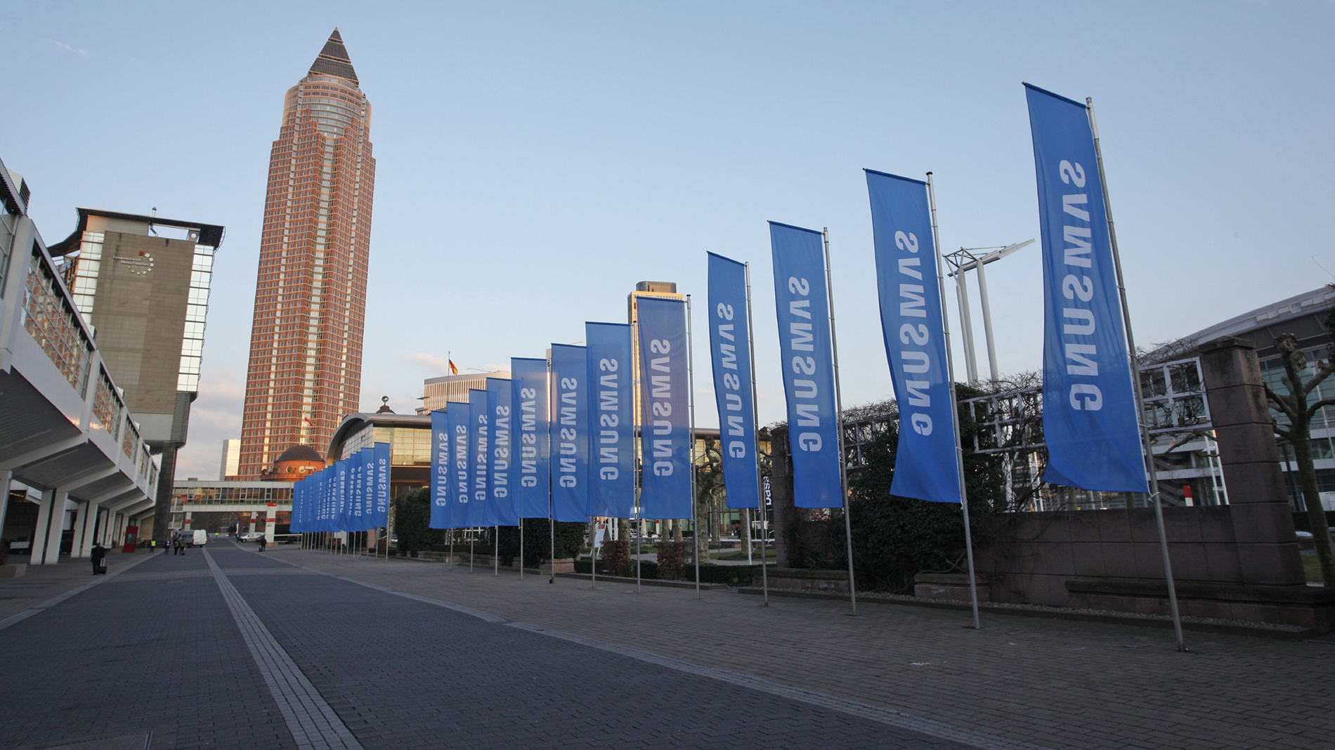 Omen advertising flags