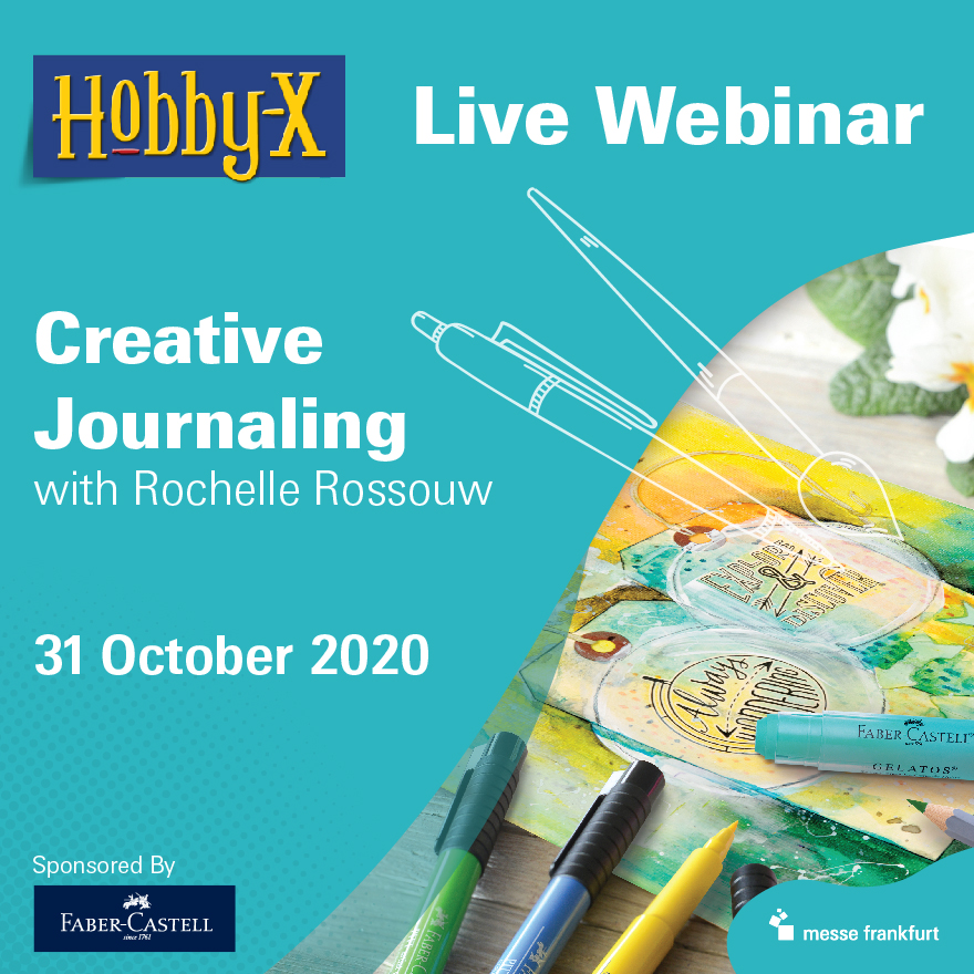 HX Webinar - Facebook Social Post - Creative Journaling with Rochelle Rossouw - 23.10.20