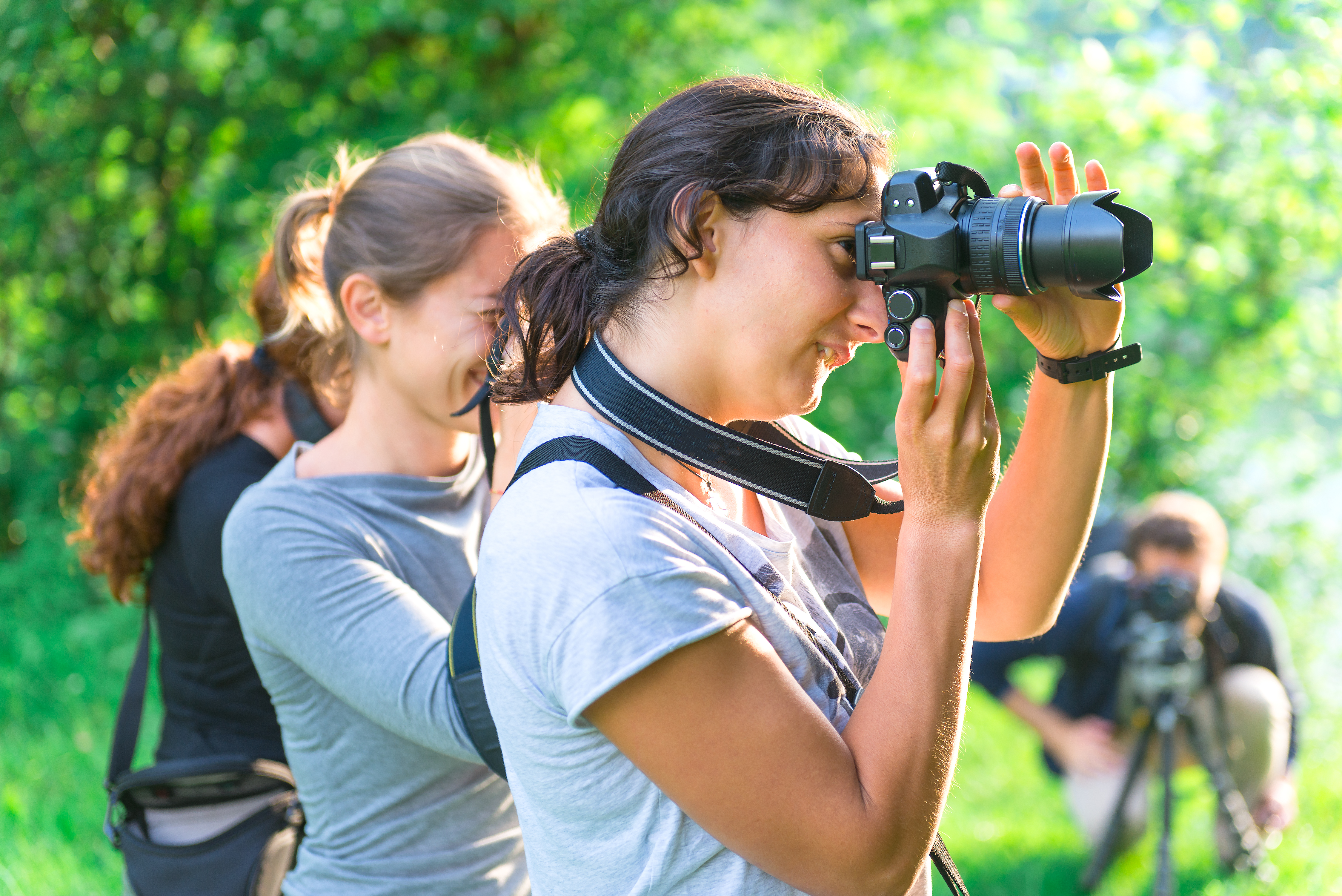 Participants in Photography Course